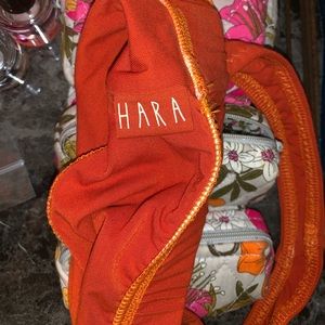 Orange Hara the label sports bra